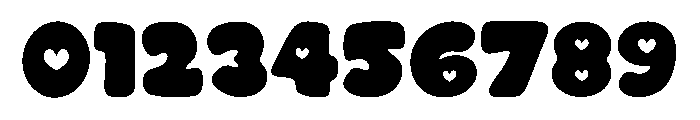 HeartDots Font OTHER CHARS