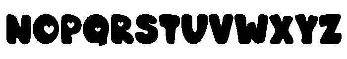 HeartDots Font UPPERCASE