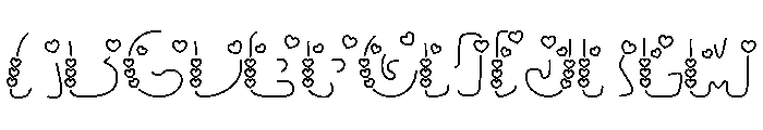 HeartDots FONT