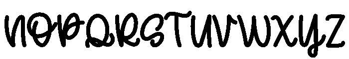 HeartMelt Font UPPERCASE