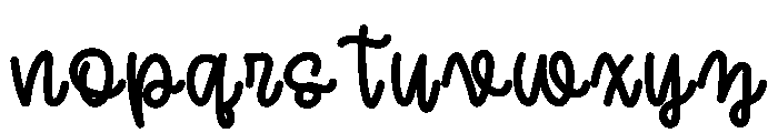 HeartMelt Font LOWERCASE