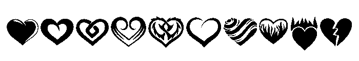 Hearta Font OTHER CHARS