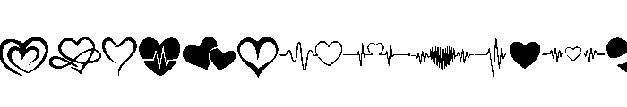 Hearta Font UPPERCASE