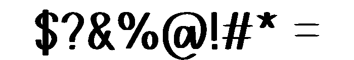 Heartbeat Handwritte Font OTHER CHARS
