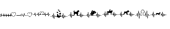 Heartbeat Icon Font OTHER CHARS