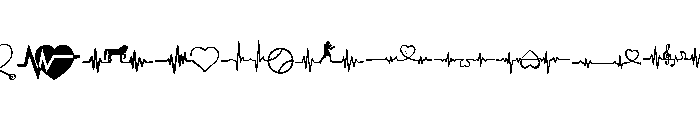 Heartbeat Icon FONT