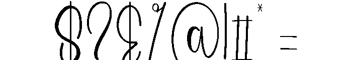 Heartday Font OTHER CHARS