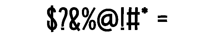 Heartfinity Regular Font OTHER CHARS
