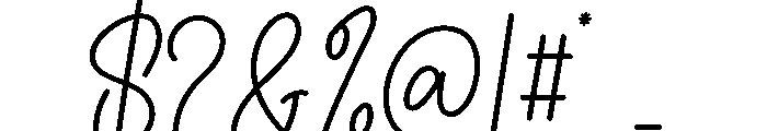 Hearthly Font OTHER CHARS