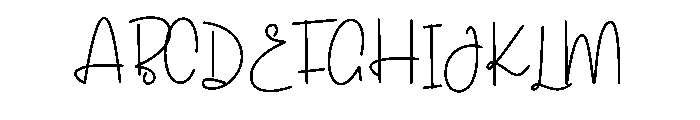 Hearts Delights Font UPPERCASE