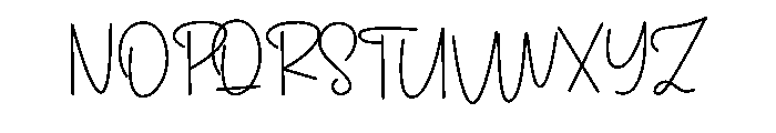 Hearts Delights Font UPPERCASE