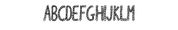 Hearts Love By Squeeb C Regular FONT