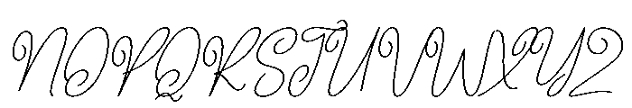 Hearts Valentines Font UPPERCASE