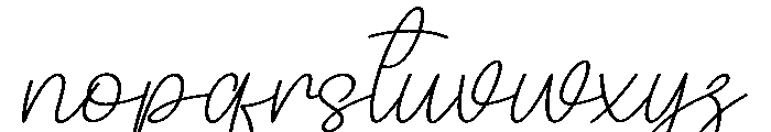 Hearts Valentines Font LOWERCASE