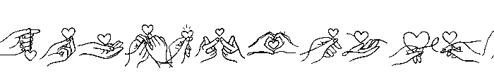 Hearty Signal Font LOWERCASE