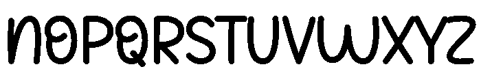 Hearty Snow Font UPPERCASE