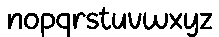 Hearty Snow Font LOWERCASE