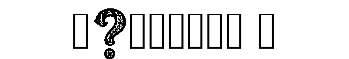 Heath Regular Font OTHER CHARS