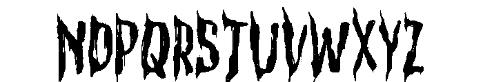 Heatizen Font UPPERCASE