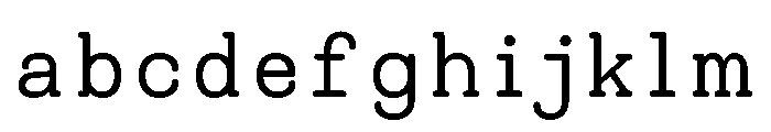 Heaven Mono Regular FONT