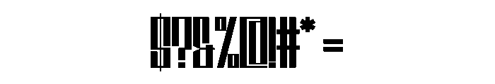 Heaven Regular Font OTHER CHARS