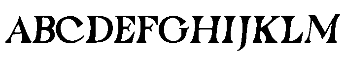 Heavenly_Ink Font UPPERCASE