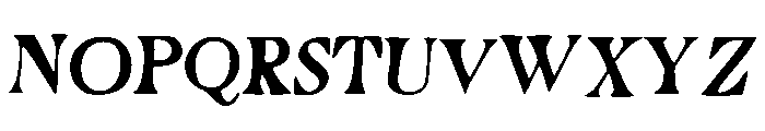 Heavenly_Ink Font UPPERCASE