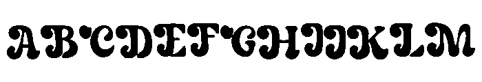 Heavenly_Threads Font UPPERCASE