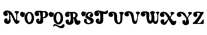 Heavenly_Threads Font UPPERCASE