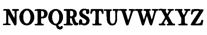 Heavique Font UPPERCASE