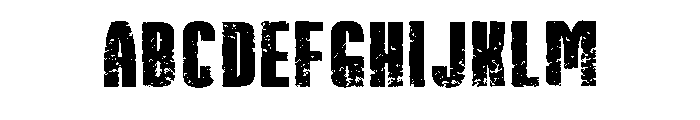 Heavy Distress Regular FONT