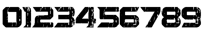 Heavy Drift Font OTHER CHARS