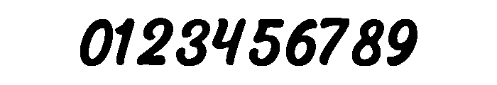 Heavy_Hand Font OTHER CHARS