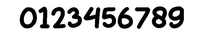 Heavy Hugs Regular Font OTHER CHARS
