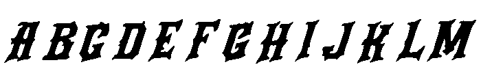 Heavy_Metal_ Font UPPERCASE
