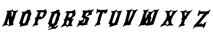 Heavy_Metal_ Font UPPERCASE
