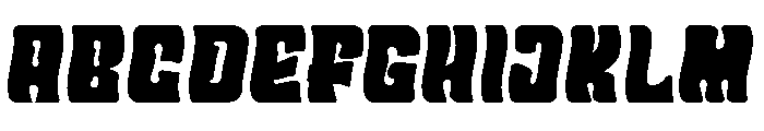 Heavy Plavon Font UPPERCASE