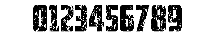 Heavy Scratches Font OTHER CHARS