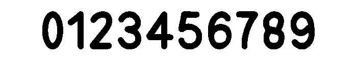 Heavy Snow Font OTHER CHARS