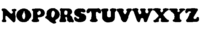Heavy Stamp By Squeeb C Regular Font LOWERCASE
