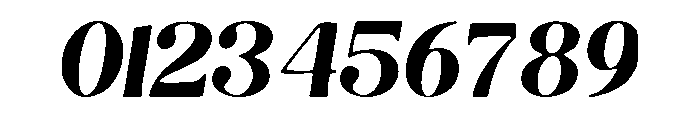 Heavy Teardrop Font OTHER CHARS