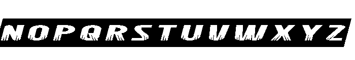 HeavyGuard Font LOWERCASE