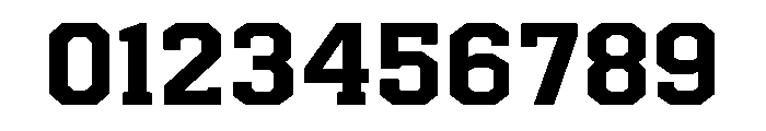 Heavyweight Font OTHER CHARS