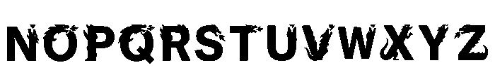 Hebe Regular Font UPPERCASE