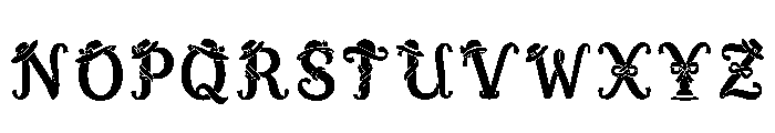 Heber Regular Font UPPERCASE