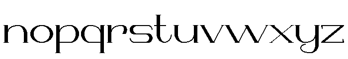 Hechowa Font LOWERCASE