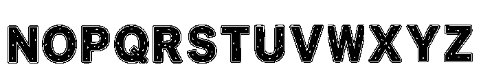 Heddi Regular Font UPPERCASE