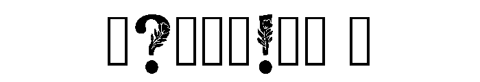 Heddy Regular Font OTHER CHARS