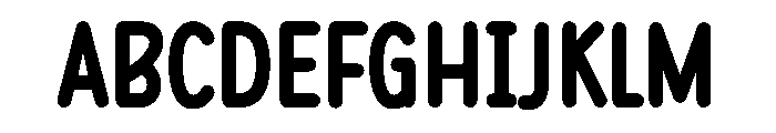 Hefia Regular Font UPPERCASE