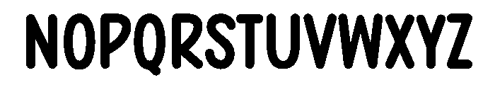 Hefia Regular Font UPPERCASE